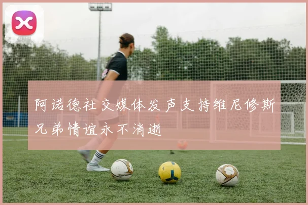 阿诺德社交媒体发声支持维尼修斯兄弟情谊永不消逝