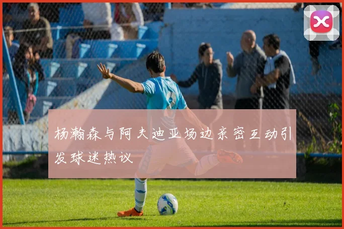 杨瀚森与阿夫迪亚场边亲密互动引发球迷热议
