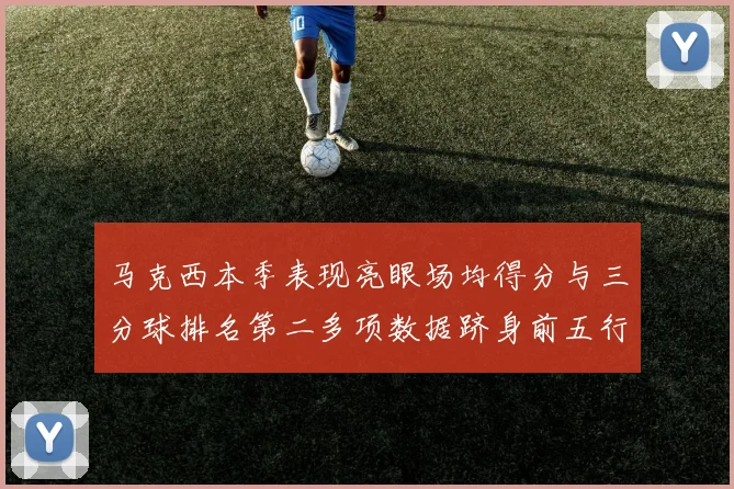马克西本季表现亮眼场均得分与三分球排名第二多项数据跻身前五行列
